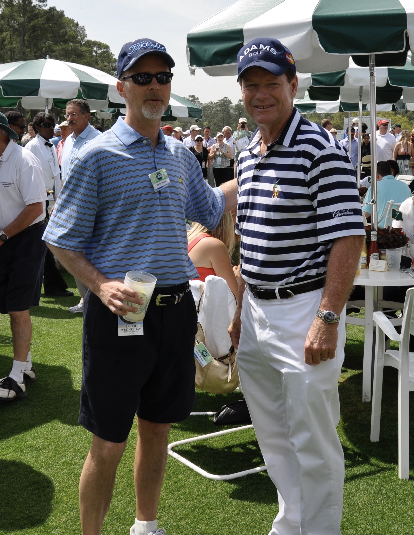 Meeting Tom. I was completely tongue-tied. I mentioned his work at Greenbrier and he lit up  copy